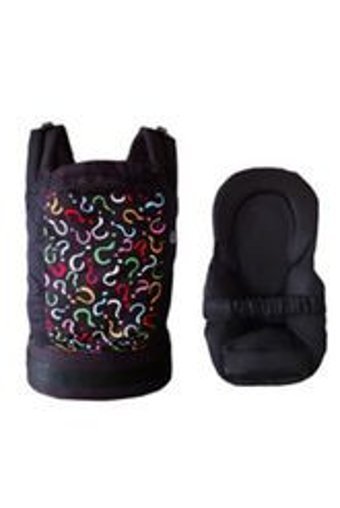Babalinbaby Altın Çapa Bel Destekli Siyah Sling