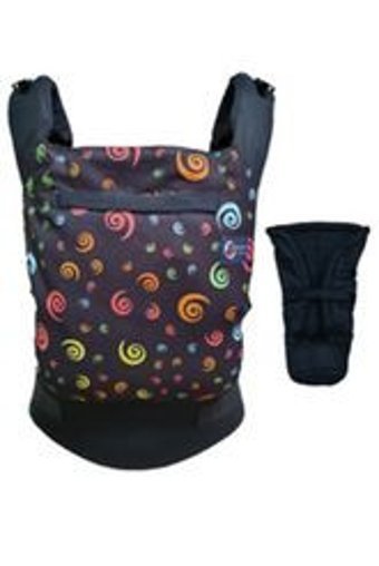Babalinbaby Gri Çapa Bel Destekli Siyah Sling