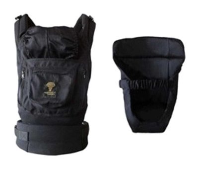 Babalinbaby Bisiklet Bel Destekli Siyah Sling
