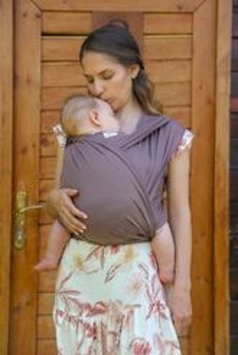 Mamadusbaby Premium Etnik Siyah Wrap Sling