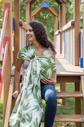 Huggyberry Dock Cedar Bel Destekli Yeşil Sling