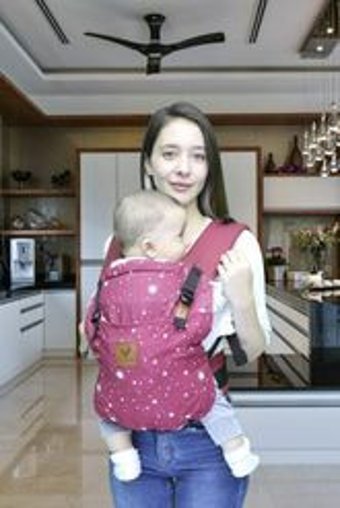 Huggyberry Dock Cedar Bel Destekli Yeşil Sling