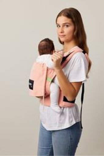 Huggyberry Bel Destekli Buz Mavisi Sling