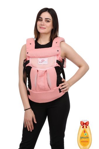 Momella Baby Softy Baby Bel Destekli Pembe Sling