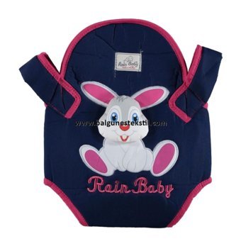 Tılmaç Bel Destekli Açık Pembe-Siyah Sling