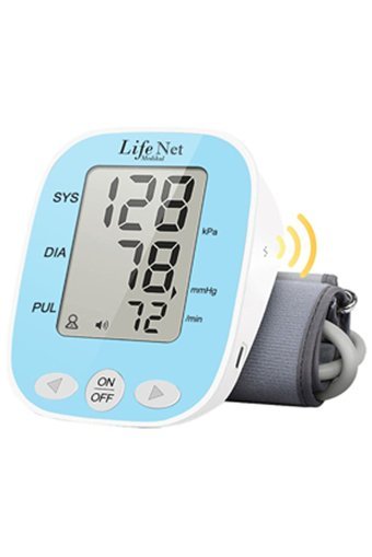 Life Net Kf-65A 2 Kullanıcı 192 Ölçüm Hafızalı Konuşan Dijital Koldan Tam Otomatik Tansiyon Aleti