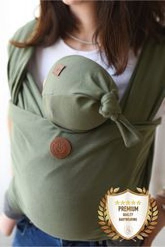 Hugbala Premium Gri Wrap Sling