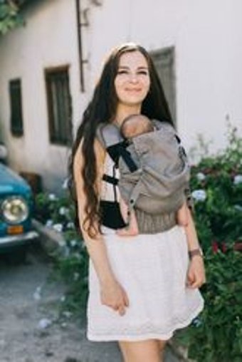 Mamadusbaby Start Bel Destekli Mürdüm Sling