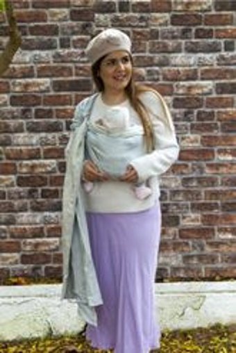 Beco Baby Carrier Gri-Siyah Halka Sling