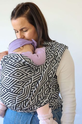 ZuBu Start Bel Destekli Siyah Sling