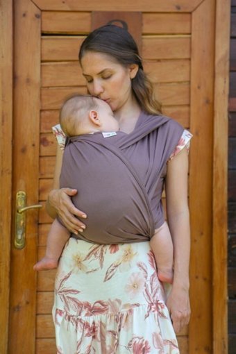 Neko Bel Destekli Pembe Wrap Sling