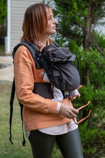 Huggyberry Wood Bel Destekli Füme Sling
