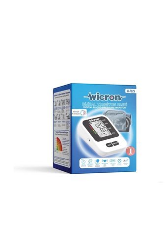 Wicron Life W-701C 2 Kullanıcı 198 Ölçüm Hafızalı Konuşan Dijital Koldan Tam Otomatik Tansiyon Aleti