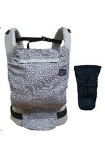Babalinbaby Yaldızlı Yıldızlar Bel Destekli Siyah Sling