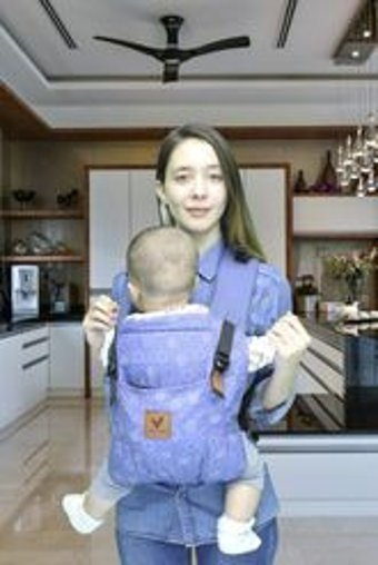 Bebemod Era Bel Destekli Siyah Sling