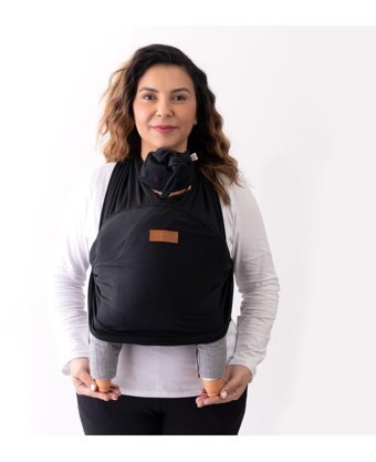 Boroosh Baby Bel Destekli Siyah Sling