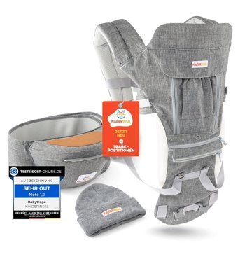 Kinderinsel Gri Wrap Sling