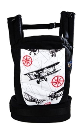 Babalinbaby Yıldız Bel Destekli Siyah Sling