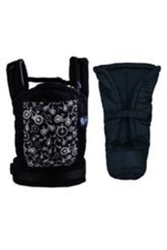 Babalinbaby Yıldız Bel Destekli Siyah Sling