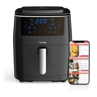 Tefal Easy Fry Grill and Steam XXL (FW2018) Airfryer 6.5 lt Tek Hazneli Izgara Yapan Yağsız Sıcak Hava Fritözü Siyah