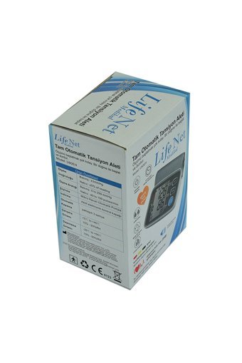 Life Net U80Eh 2 Kullanıcı 180 Ölçüm Hafızalı Konuşan Dijital Koldan Tam Otomatik Tansiyon Aleti