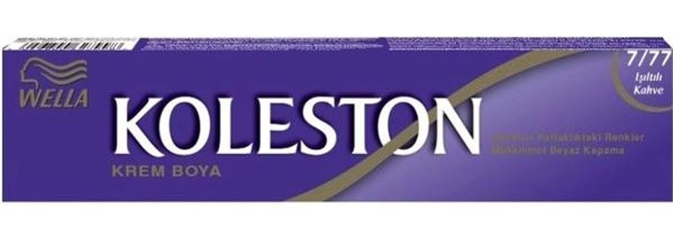 Wella Koleston Sıvı Oksidanlı 7.77 Kahverengi Krem Saç Boyası 60 ml