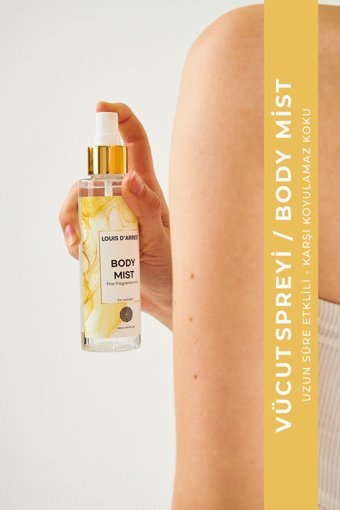 Louis D'Arrest Fresh Nemlendiricili Kadın Vücut Spreyi 100 ml