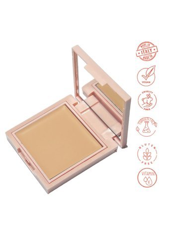 Dora Joy No:02 Light Nemlendiricili Göz Altı ve Yüz Krem Puff Kapatıcı