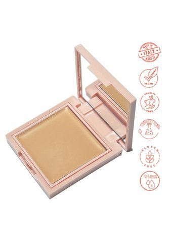Dora Joy Medium No:03 Nemlendiricili Göz Altı ve Yüz Krem Puff Kapatıcı