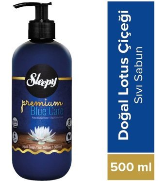 Sleepy Lotus Çiçeği Alkolsüz Vegan Parabensiz Organik Nemlendiricili 12'li 500 ml Sıvı Sabun