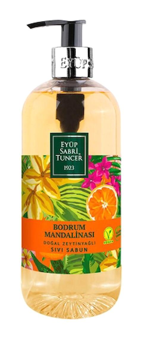 Eyüp Sabri Tuncer Bodrum Mandalinası Alkolsüz Vegan Parabensiz Nemlendiricili 24'lü 500 ml Sıvı Sabun