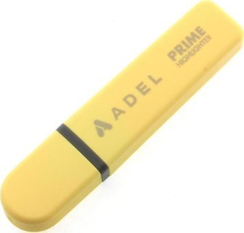 Adel Prime Pastel Sarı Kesik Uçlu Fosforlu Kalem