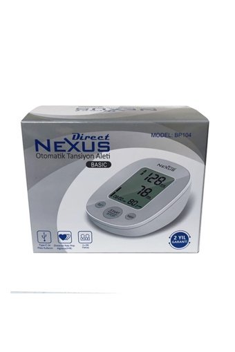 Direct Nexus Bp104 3 Kullanıcı 180 Ölçüm Hafızalı Dijital Koldan Tam Otomatik Tansiyon Aleti