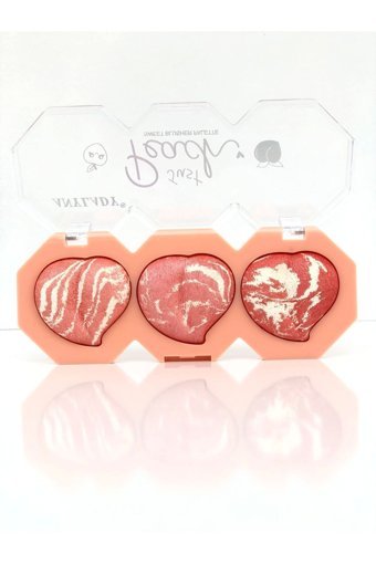 Aily Cosmetics Anylady Just Beach 3'lü Işıltılı Toz Allık Paketi