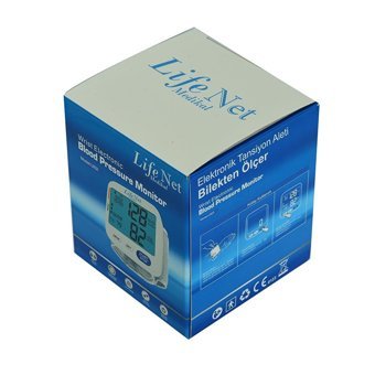 Life Net U621 2 Kullanıcı 180 Ölçüm Hafızalı Dijital Bilekten Tam Otomatik Tansiyon Aleti
