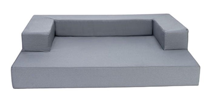 Pet Comfort Ortopedik Yıkanabilir Büyük Irk İç Mekan Köpek Yatağı Açık Gri