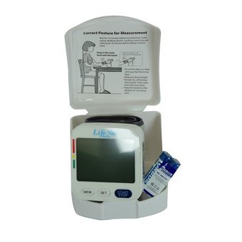 Life Net U621 2 Kullanıcı 180 Ölçüm Hafızalı Dijital Bilekten Tam Otomatik Tansiyon Aleti