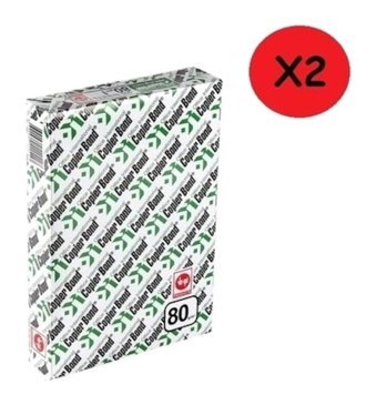 Ve-ge A4 80 gr 2x500 Yaprak 2 Top Beyaz Fotokopi Kağıdı