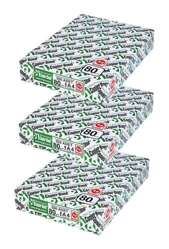 Copier Bond A4 80 gr 3x500 Yaprak 3 Top Beyaz Fotokopi Kağıdı