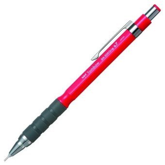 Tombow SH-300 Grip Silgili Plastik Neon Koyu Pembe 0.7 mm Uçlu Versatil Kalem