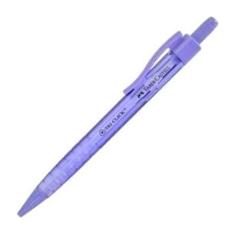 Faber-Castell Tri Click 1363 Silgili Metal Metalik Mor 0.7 mm Uçlu Versatil Kalem