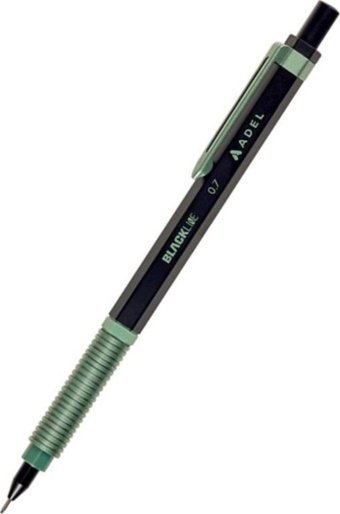 Adel Blackline Silgili Metal Metalik Siyah-Yeşil 0.7 mm Uçlu Versatil Kalem