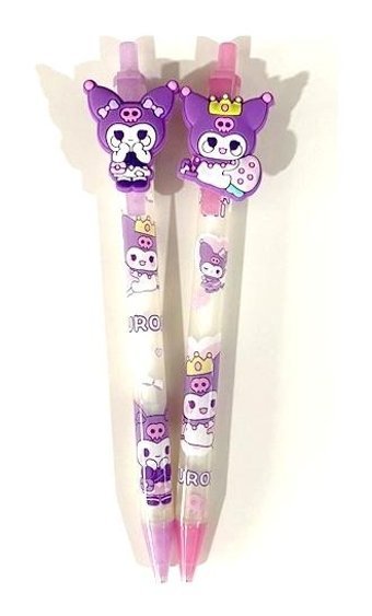 Taros Kuromi Plastik Neon Mor 0.7 mm Uçlu Versatil Kalem