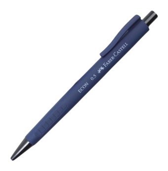 Faber-Castell Econ Urban Silgili Plastik Metalik Lacivert 0.5 mm Uçlu Versatil Kalem