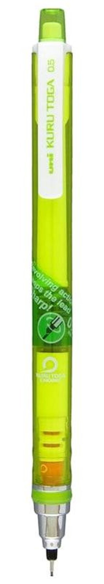 Uni-Ball Kuru Toga M5-450T Silgili Plastik Neon Yeşil 0.5 mm Uçlu Versatil Kalem
