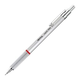 Rotring Rapid Pro Silgili Metal Metalik Gri 0.7 mm Uçlu Versatil Kalem