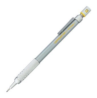 Pentel Graphgear 500 Silgili Metal Metalik Gri 0.9 mm Uçlu Versatil Kalem