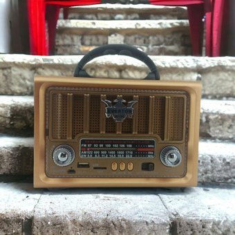 Everton RT-761 3 W Radyolu Taşınabilir Kahverengi Bluetooth Hoparlör