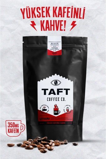 Taft Coffee Co. Yüksek Kafeinli Arabica Öğütülmüş Filtre Kahve 250 gr