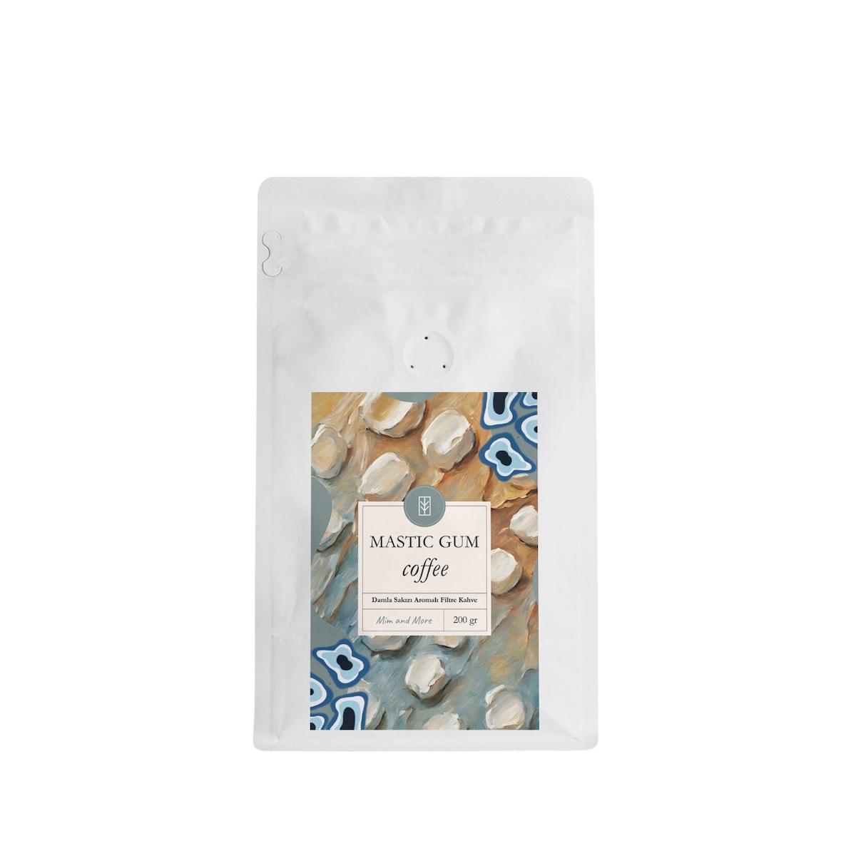 Mim And More Damla Sakızı Aromalı Öğütülmüş Filtre Kahve 200 gr